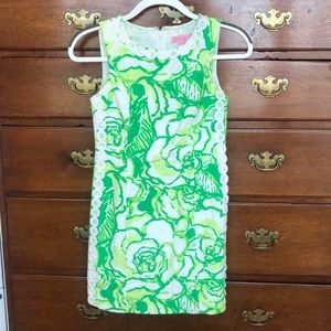A Green Lilly Pulitzer Dress
